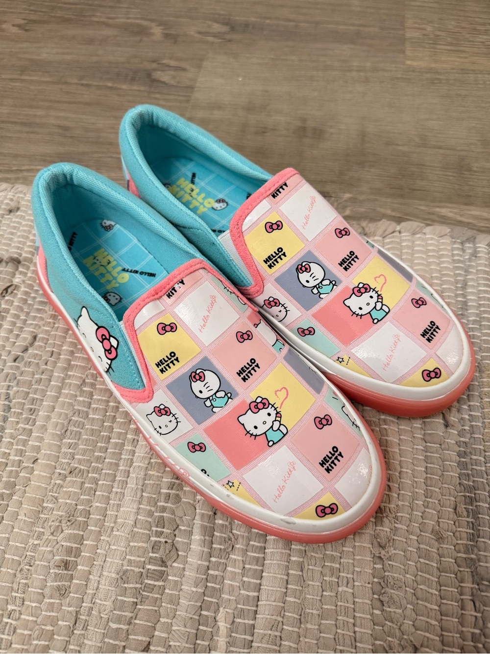 Hello Kitty Women’s Slip-On Sneakers